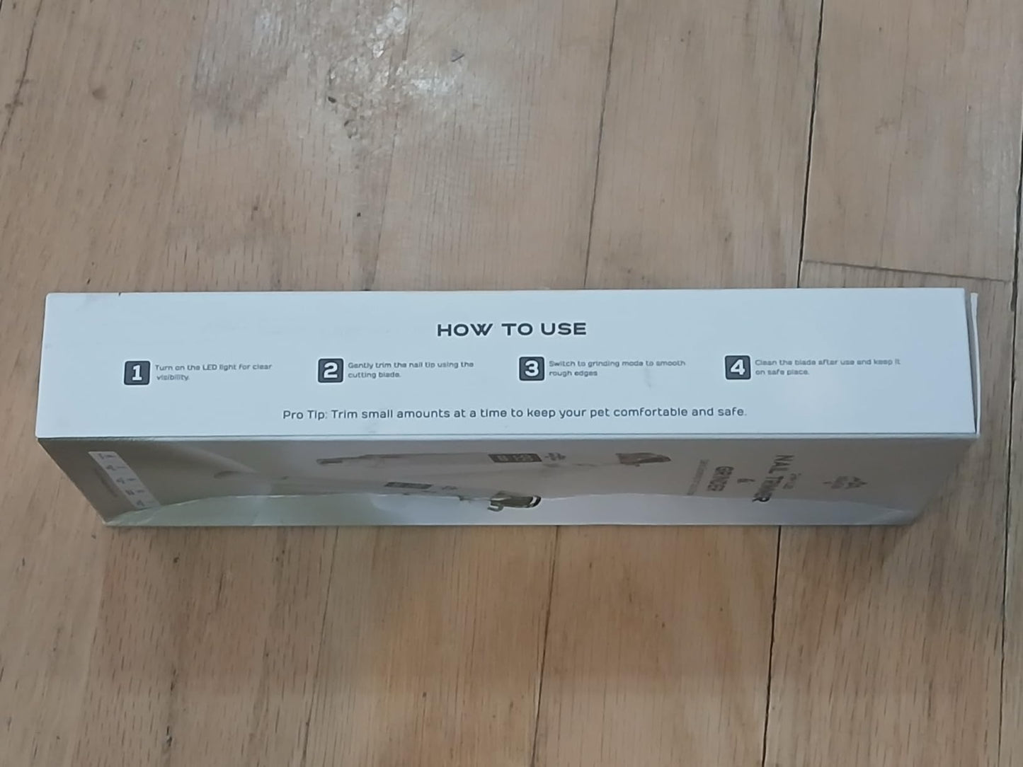Rechargeable Cat Dog Nail Trimmer and Grinder