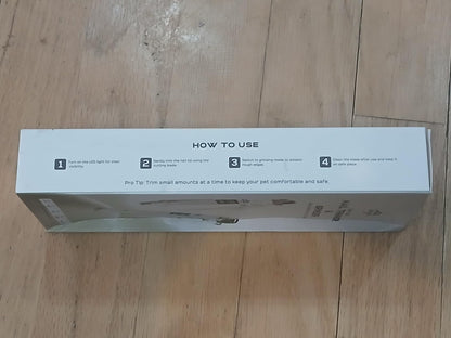 Rechargeable Cat Dog Nail Trimmer and Grinder