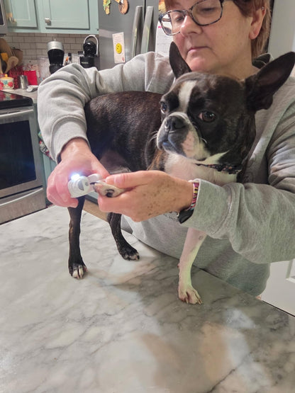 Rechargeable Cat Dog Nail Trimmer and Grinder