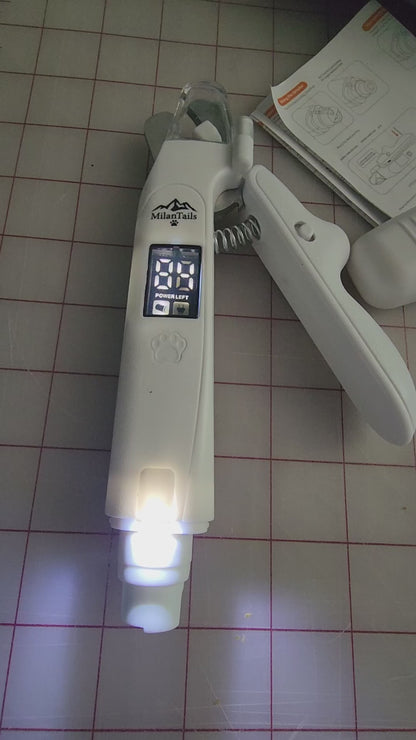 Rechargeable Cat Dog Nail Trimmer and Grinder
